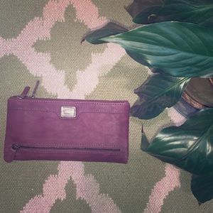 Abbacino Purple and Blue Wallet